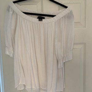 White Sanctuary Blouse, Say So Blouse White, L